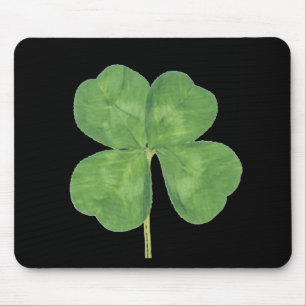 Lucky Four-Leaf Clover Shamrock Muismat