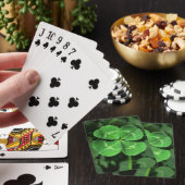 Lucky four-Leaf-Clover-speelkaarten Speelkaarten (Insitu)