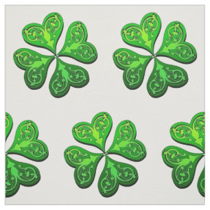 Lucky Four-Leaf Clover Stof