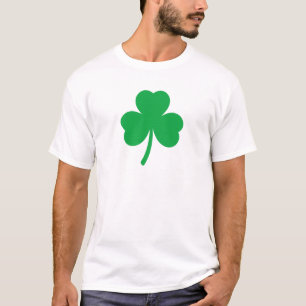 Lucky Four Leaf Clover Unisex T-shirt vrouw man