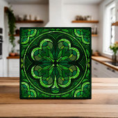 Lucky Four-leaf klaver luxe Tegeltje