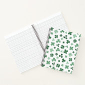 Lucky Four-Leaf Pattern Notitieboek (Binnen)