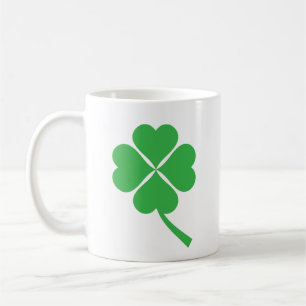 Lucky Four Leaf Shamrock Design-87906 Koffiemok