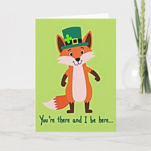 Lucky Fox Ierse Vrolijkheid Kaart