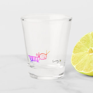 「Lucky funny」 Shot Glas