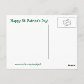 Lucky genoeg Iers Briefkaart (Achterkant)