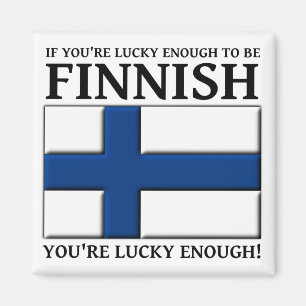 Lucky genoeg om Fins Magnet te zijn Magneet