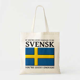 Lucky genoeg om Svensk Swedish Bag Tas te zijn