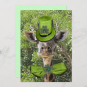 Lucky Giraffe Kaart (Voorkant / Achterkant)