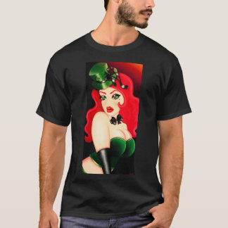 Lucky Girl Pinup T-shirt