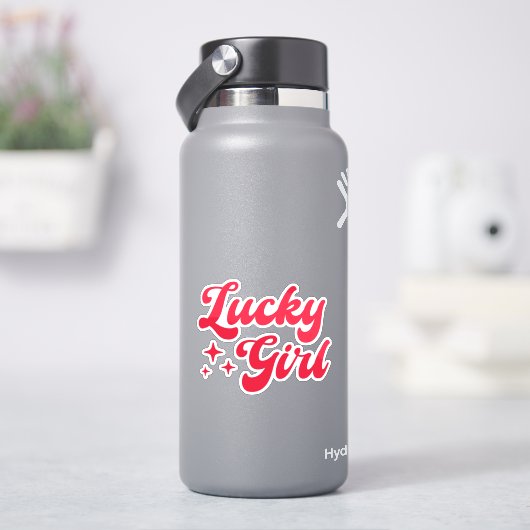 Lucky Girl Sticker (HydroFlask)