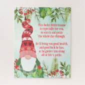 Lucky Gnome Ce petit Gnome Jigsaw Puzzle (Vertical)