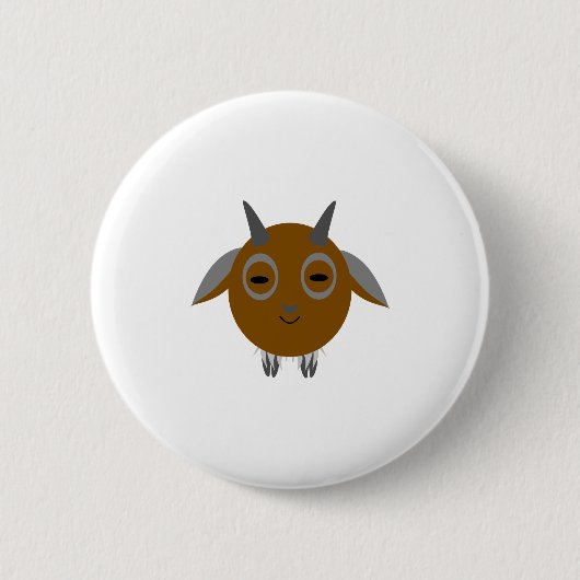 Lucky Goat Zodiac Patches & Buttonnen Ronde Button 5,7 Cm (Voorkant)
