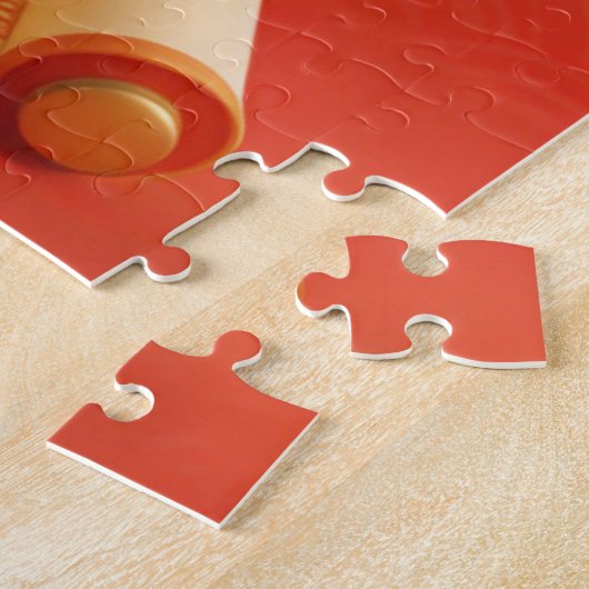 Lucky Golden Cloud Horse Puzzle (Côté)