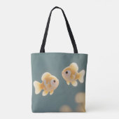 Lucky Goldfish-Canvas tas (Achterkant)