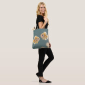 Lucky Goldfish-Canvas tas (Op model)
