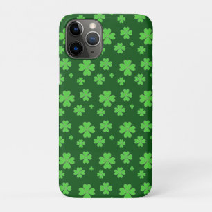 Lucky Green Clovers iPhone 11 Pro Hoesje
