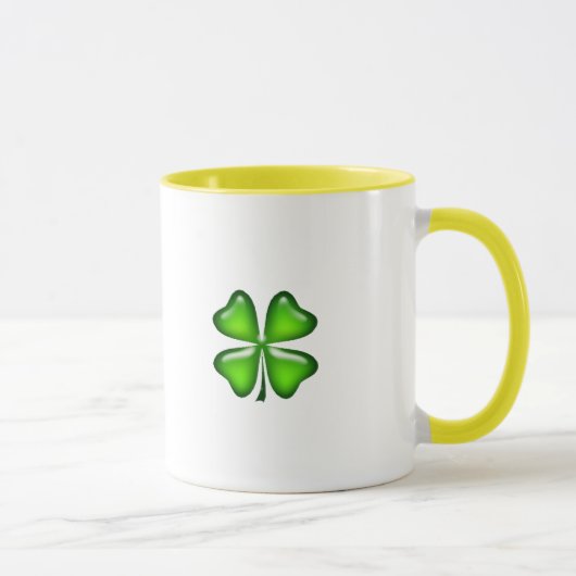 Lucky Green Shamrock heeft de Ierse klap verloren Mok (Rechts)