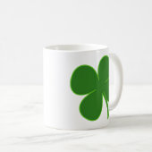 Lucky Green Shamrock Koffiemok (Voorkant rechts)