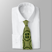 Lucky Green Shamrock Pattern Stropdas (Gebonden)