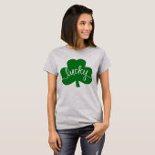 Lucky Green T-Shirt Shamrock Tee (Devant entier)
