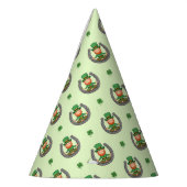 Lucky Green Vibes Feesthoedjes (Links)