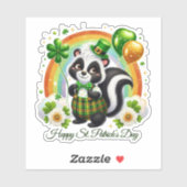 Lucky Happy St. Patrick’s Day Sticker (Feuille)