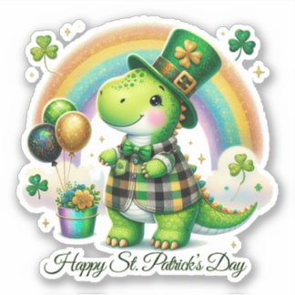 Lucky Happy St. Patrick’s Day Sticker