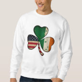"Lucky Heritage" 🍀🇺🇸🇮🇪 Trui (Voorkant)