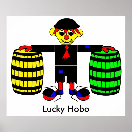 Lucky Hobo - Roaring 20s Poster (Voorkant)