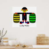 Lucky Hobo - Roaring 20s Poster (Keuken)