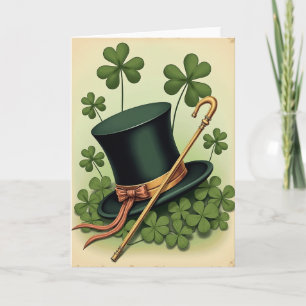 Lucky Hoed St. Patrick's Day Kaart