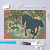 Lucky Hoefijzer and Horse St. Patrick's Day Tissuepapier (Craft)