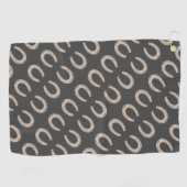 Lucky Hoefijzer Golfhanddoek (Horizontaal)