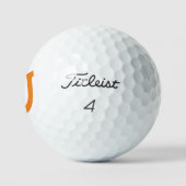 Lucky hoefijzer logo aangepaste monogram Titleist Golfballen (Logo)