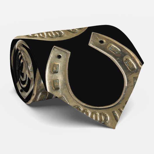 Lucky hoefijzer stropdas (Opgerold)