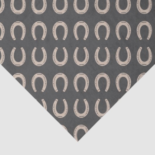 Lucky Hoefijzer Tissuepapier (Detail)