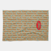 Lucky Hoof - Serviette de cuisine (Horizontal)
