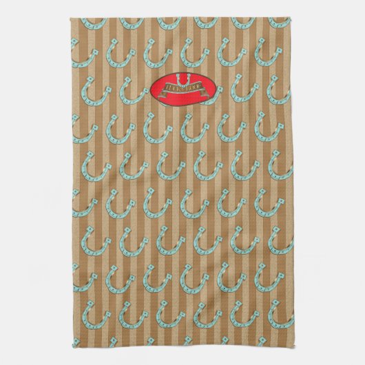 Lucky Hoof - Serviette de cuisine (Vertical)