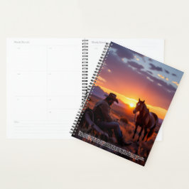 Lucky Horseshoe Calendar Planner