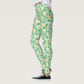 Lucky Horseshoe Four Leaf Clover St Patrick's Day Leggings (Links)