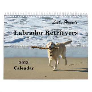 Lucky Hounds Labrador Retriever Agenda 2013 Kalender