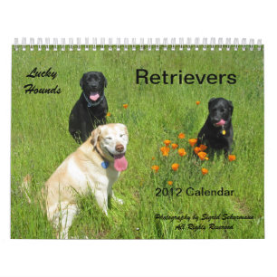 Lucky Hounds Retriever Agenda 2012 Kalender
