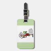 Lucky Humor krijgen Bagagelabel (Voorkant verticaal)