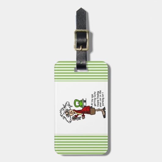 Lucky Humor krijgen Bagagelabel (Voorkant verticaal)