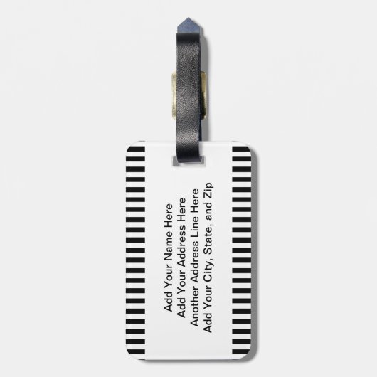 Lucky Humor krijgen Bagagelabel (Achterkant verticaal)