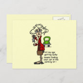 Lucky Humor krijgen Briefkaart (Voorkant / Achterkant)