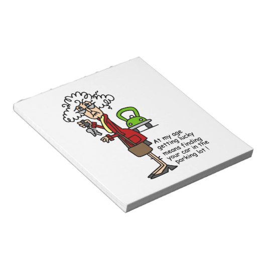 Lucky Humor krijgen Notitieblok (Schuin)