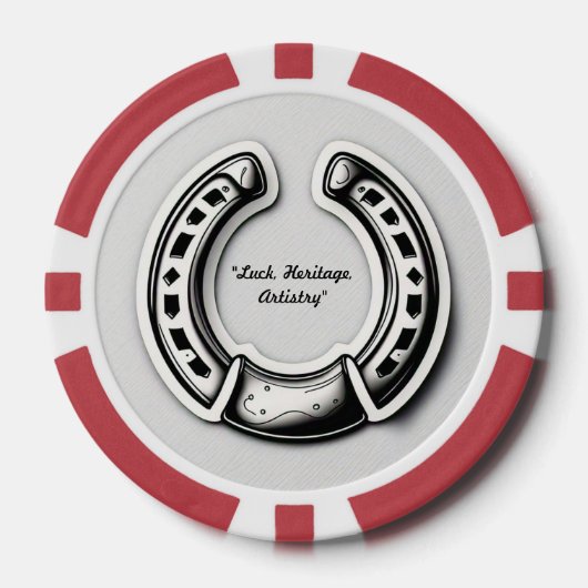 "Lucky Icon" Poker Chips (Voorkant)