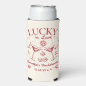 Lucky In Love Bachelorette Weekend (Seltzer Voorkant)